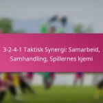 3-2-4-1 Taktisk Synergi: Samarbeid, Samhandling, Spillernes kjemi